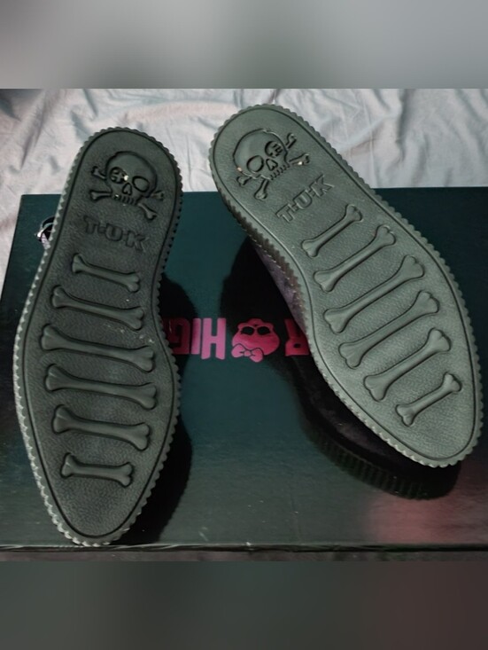 Purple Metallic Blossom Ballet Creeper T.u.k